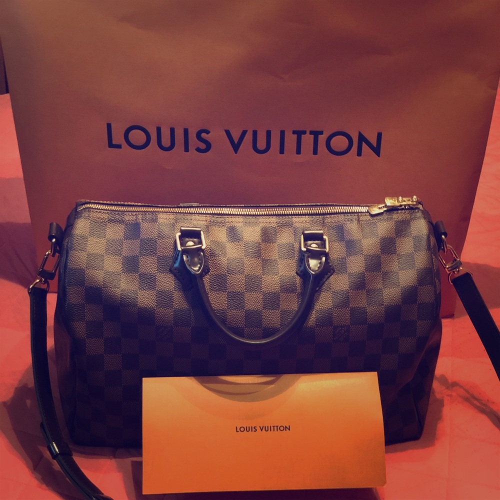 💯 Authentic Louis Vuitton Speedy 35 bandouliere!!